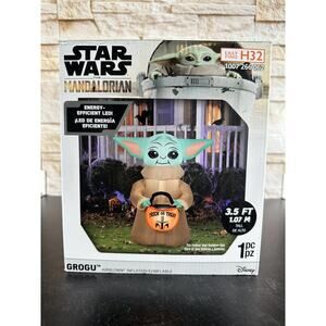 NEW Star Wars Mandalorian Grogu 3.5 ft Airblown Inflatable